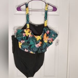 bathing suit tropical Old Navy two piece